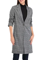 Women's Longline Knit Blazer