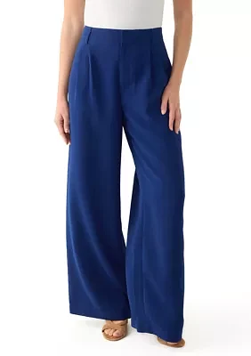 Women's Relaxed Pleat Front Trouser Pants