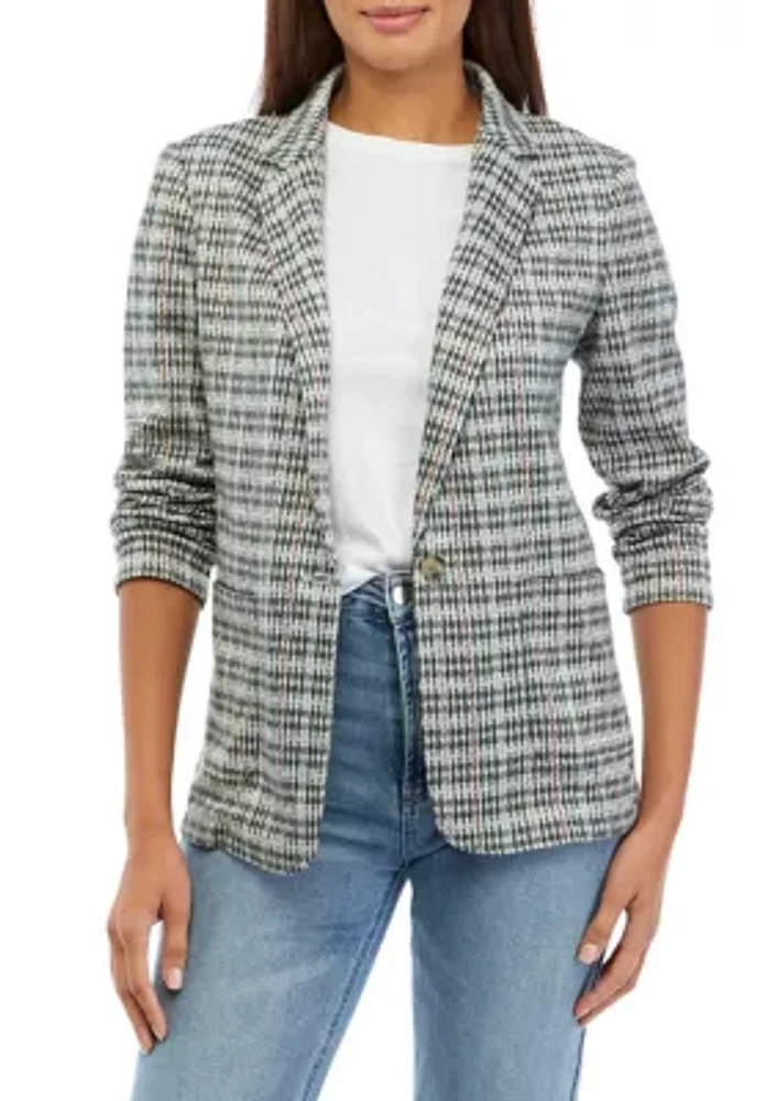 Petite Knit Blazer