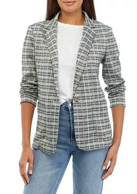 Petite Knit Blazer