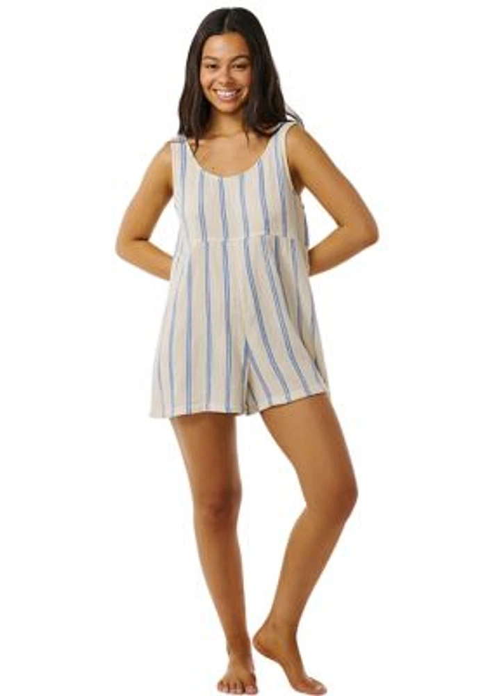 Women's Premium Surf Stripe Romper