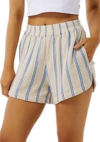 Women's Premium Surf Stripe Shorts