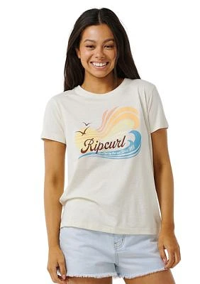 Women's Sun Wave Standard Graphic T-Shirt