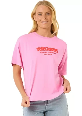 Women's Surf Puff Relaxed Graphic T-Shirt