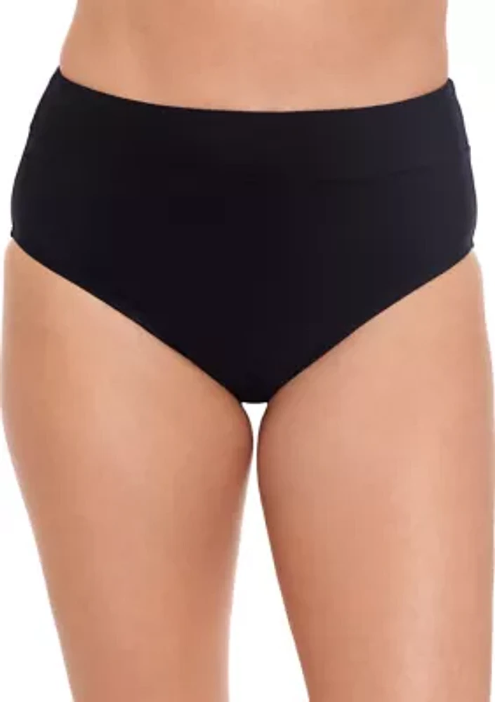 Arabian Nights Solid Shaper Swim Bottoms