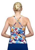 Bloomfields High Neck Keyhole Tankini Swim Top