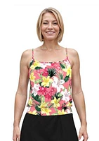 Juicy Tropics Blouson Tankini Swim Top