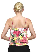 Juicy Tropics Blouson Tankini Swim Top