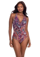 Dynasty Wrapsody One Piece Swimsuit