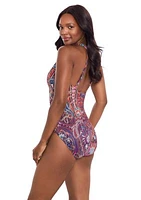 Dynasty Wrapsody One Piece Swimsuit