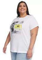 Plus Photoreal Graphic T-Shirt