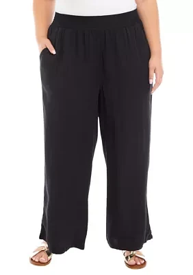 Plus Tencel Pants