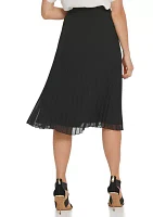 Foundation Pull On Pleated Skirt