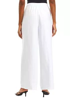 Women's Wide Leg Drapey Twill Pants