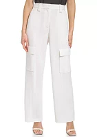 Women's Cargo Wide Leg Pants