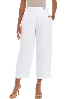 Women's Textured Wide Leg Pants