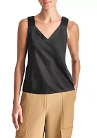 Women's Contrast Strap Tank Top