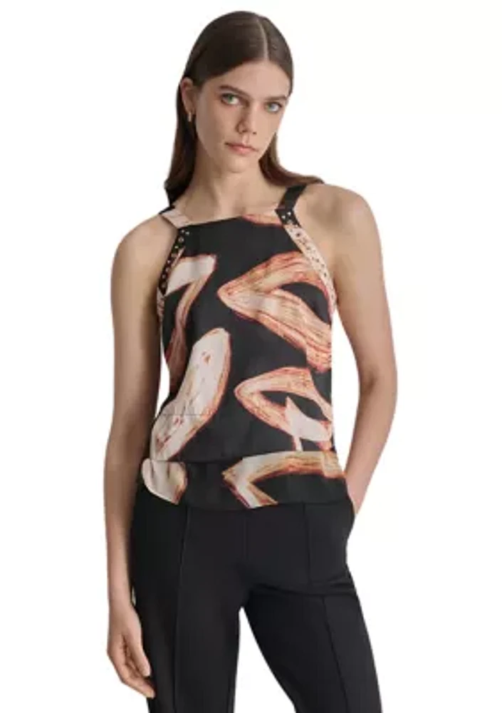 Women's Leaf Print Cami