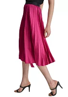 Women's Asymmetric Pleated Skirt