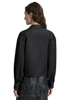 Women's Collared Split Neck Blouse