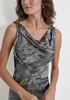 Women's Velvet Slip Dress