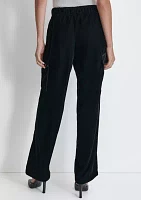 Women's Velvet Cargo Pants