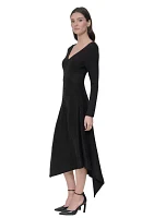 Women's Asymmetric Hem Dress