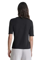 Women's Elbow Sleeve Logo Graphic T-Shirt