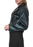 Women's Stud Trim Moto Jacket