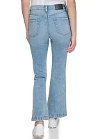 Women's High Rise Flare Denim Jeans