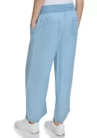 Women's Pull On Tencel Wide Leg Pants