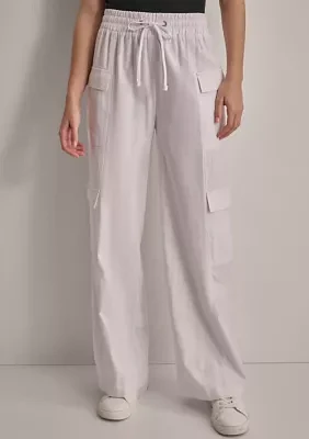 Women's Linen Cargo Pants