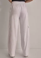 Women's Linen Cargo Pants