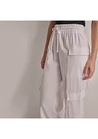 Women's Linen Cargo Pants