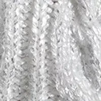 Women's Sleeveless Foil Cable Sweater