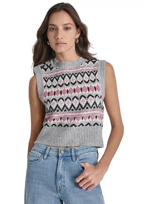 Women's Fairisle Sweater Vest