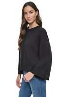 Women's Long Sleeve Crew Neck Sweater