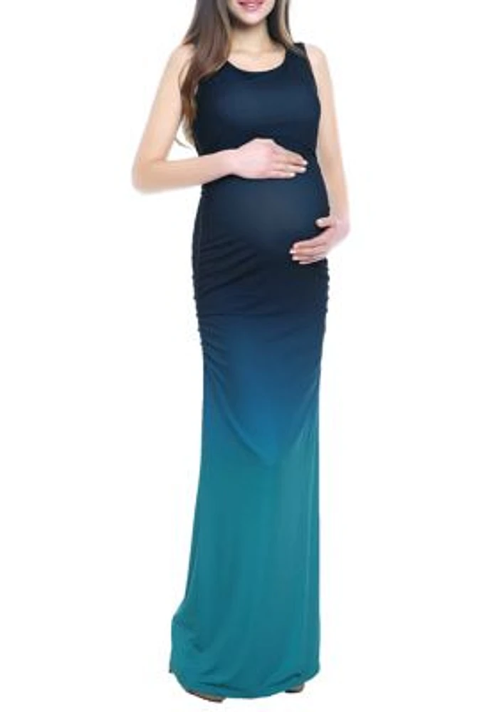 Maternity Sonia Ombré Tank Maxi Dress