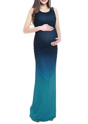 Maternity Sonia Ombré Tank Maxi Dress