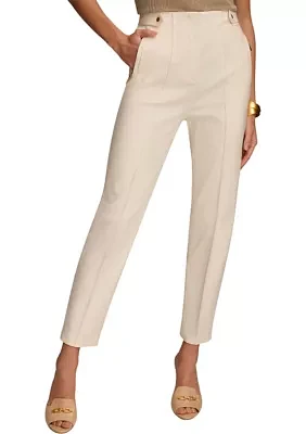 Women's Seam Front Slim Pants