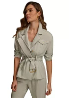 Women's Belted Utility Ryn Twill Jacket