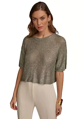 Women's Sequin Sweater