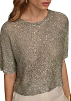 Women's Sequin Sweater