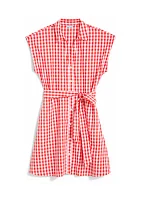 Women's Trisha Shirtdress Poppy Red Gingham