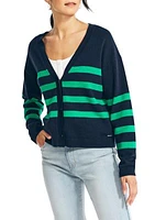 Women's Striped Cardigan