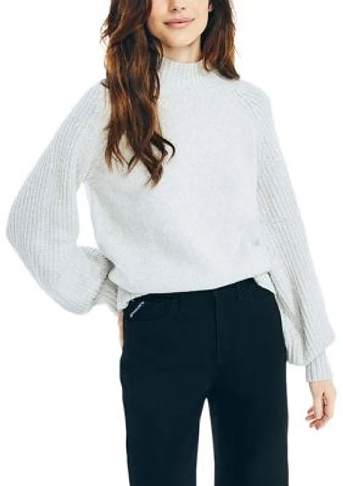 Women's Mock Neck Sweater