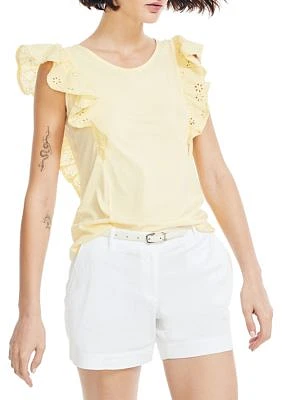 Eyelet Top