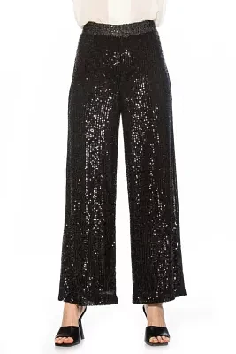 Illy Wide Leg Sequin Pants