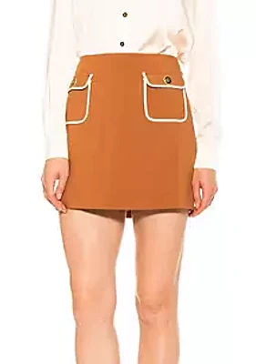 Alexia Admor Mila Mini Skirt With Pocket Detail