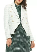 Alexia Admor Women's Shine Tweed Jacket